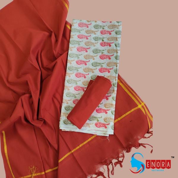 Printed Dress - Cotton Material Collection