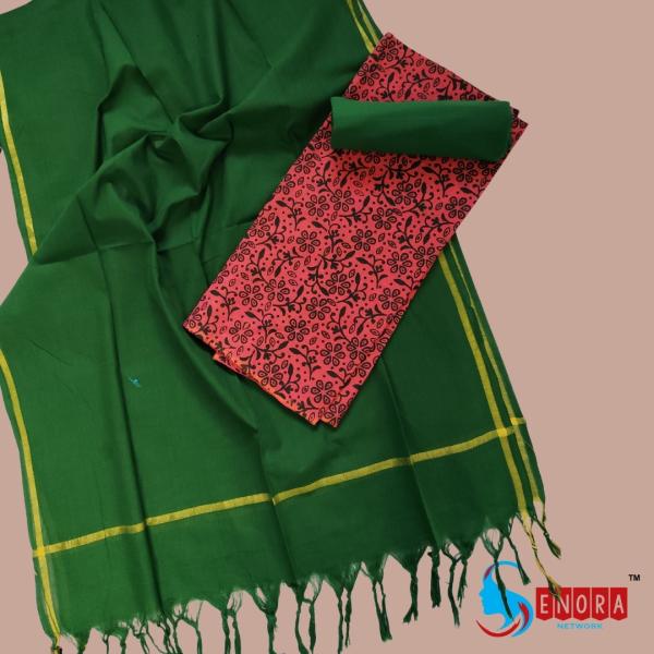 Printed Dress - Cotton Material Collection