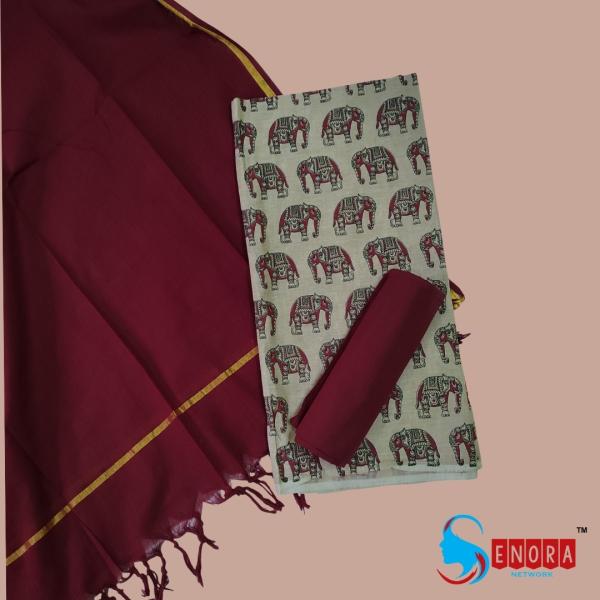 Printed Dress - Cotton Material Collection